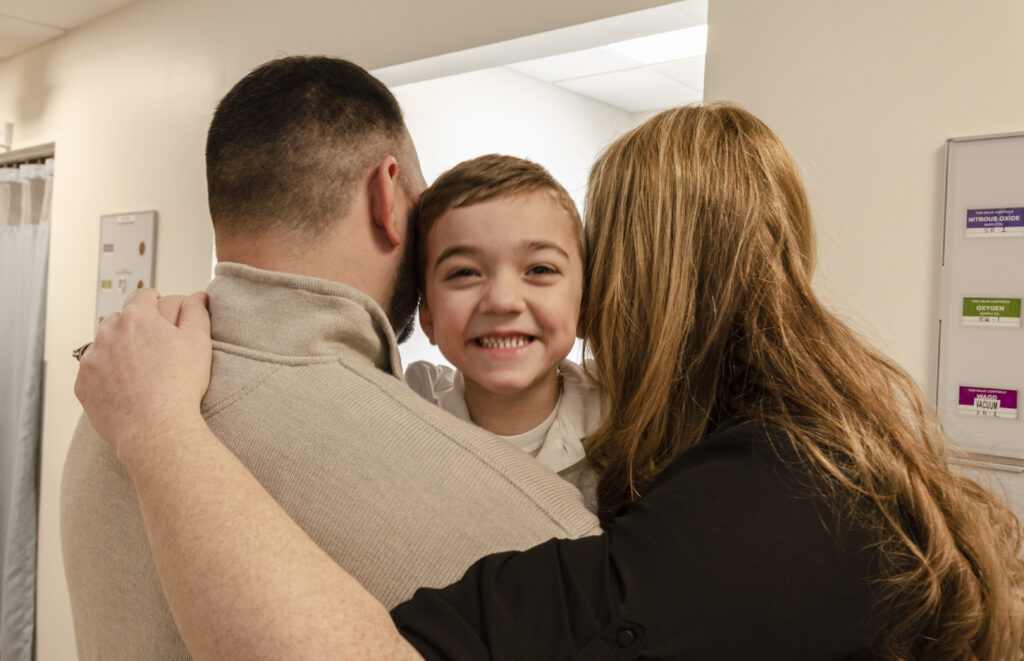 Family at Lindner Dental